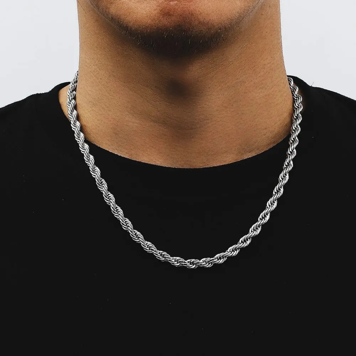 Rope Chain Silver